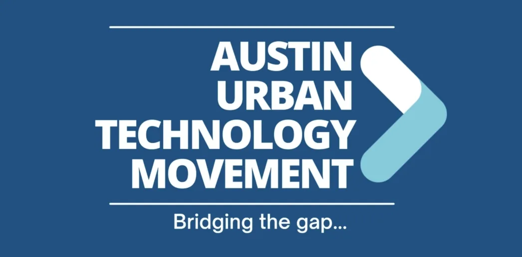 Austin Urban Technology Movement logo: Bridging the gap