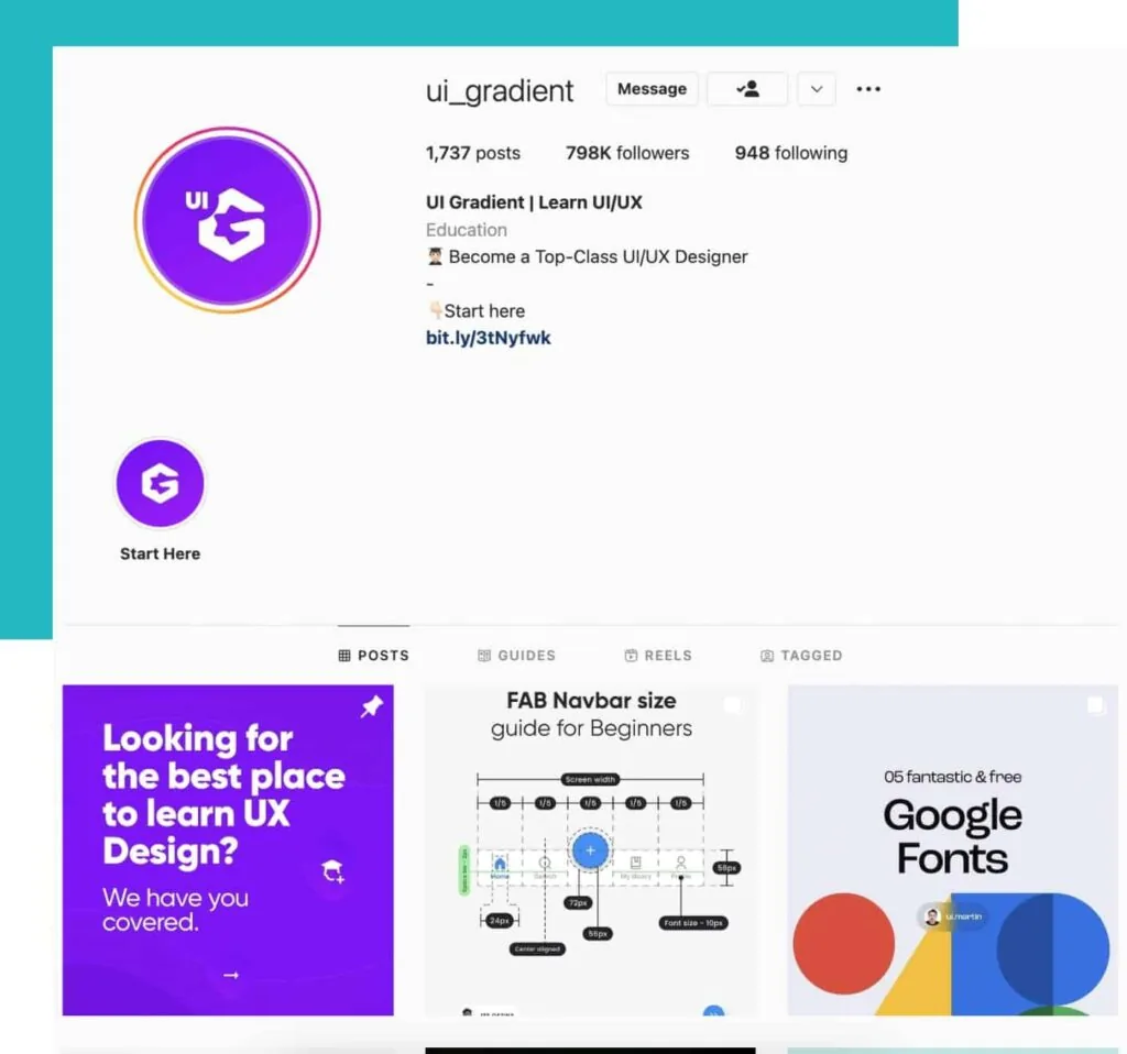 ui_gradient graphic design instagram