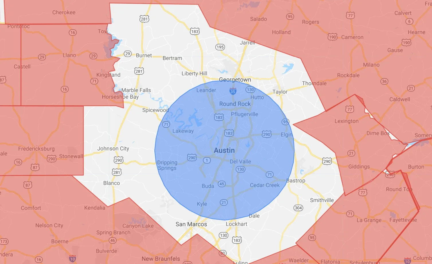 google ads geographic targeting settings