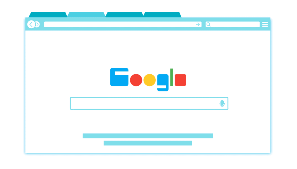 google search results