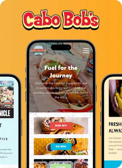 cabo bob's mobile layout